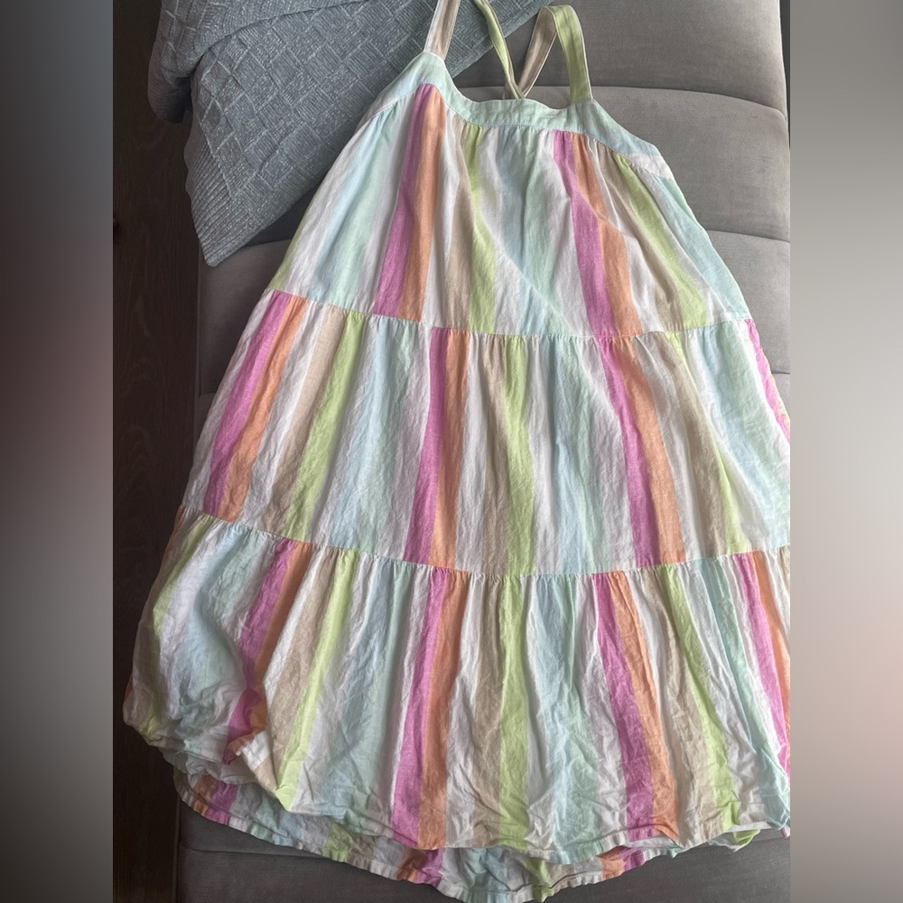 Gap EUC Colorful Striped Sundress for girls